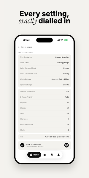 Filmsim Recipes Screenshot 2