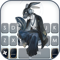 Cool Anime Maskman Keyboard Background