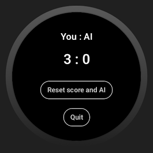 SpinPong: Smartwatch Pong Game Screenshot 2