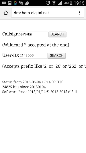 DMR-REGISTER Screenshot 3