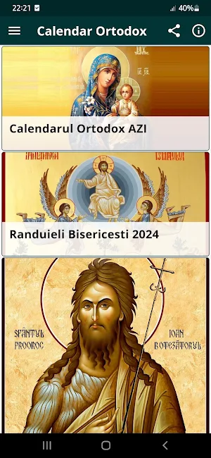 Calendar Ortodox 2024 Screenshot 0