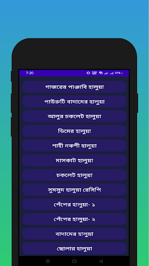 হালুয়া রেসিপি - Yummies Halwa Screenshot 2