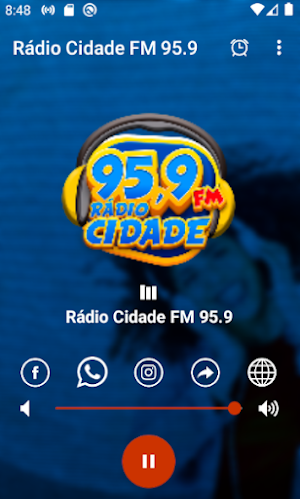 Rádio Cidade FM 95.9 Screenshot 0