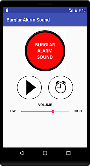 Burglar Alarm Sound Screenshot 2