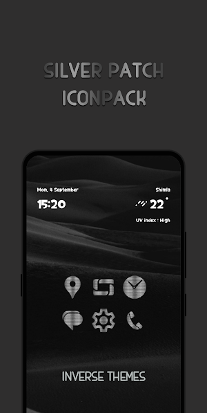 Silver Patch Icon Pack Screenshot 0