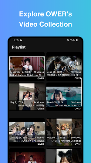 QWER Hub (K-POP Fandom) Screenshot 1