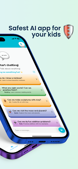 KidsAI- Safe AI For Kids Screenshot 1