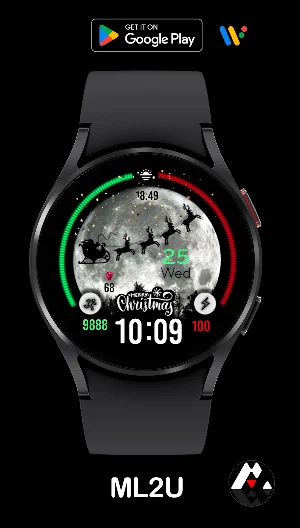 ML2U 144 Watch Face Screenshot 2