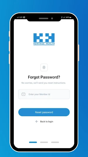 Heritage Health Member App Screenshot 0