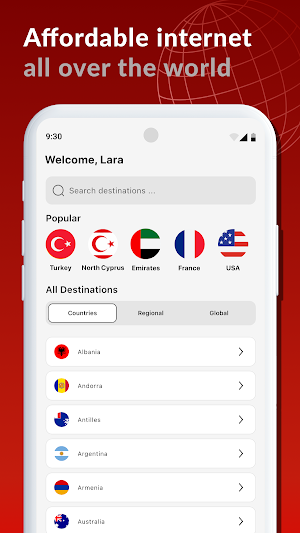 TurkSIM: Data eSIM for Travel Screenshot 1