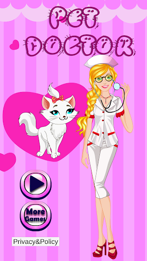 Vetenerian Girl Dress up Game Screenshot 0