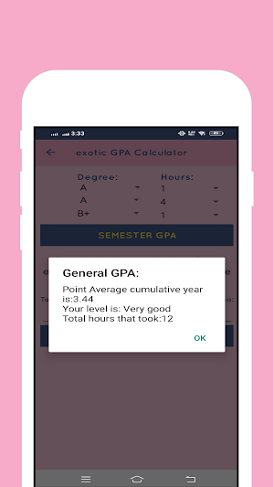 Exotic Gpa Cal Screenshot 2