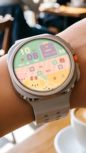 Cute Union ZKin Watch Face Screenshot 3