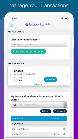 Kells Credit Union Screenshot 1