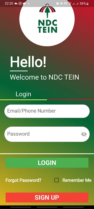 TEIN NDC Screenshot 0