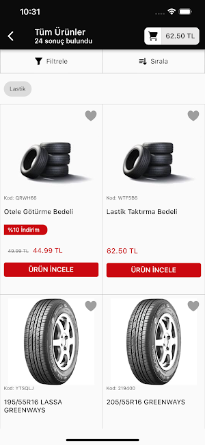 Murat Lastik Premium Screenshot 1