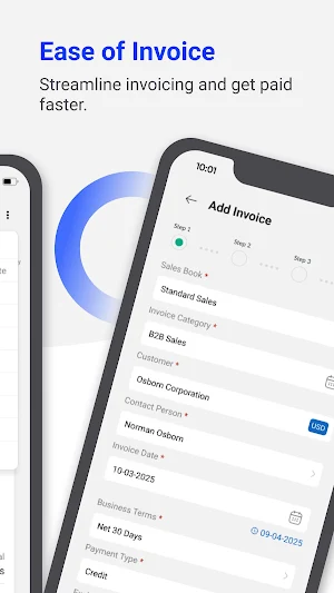 ROCKEYE Sales & Invoicing Screenshot 2