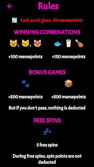 Cat Casino Screenshot 2