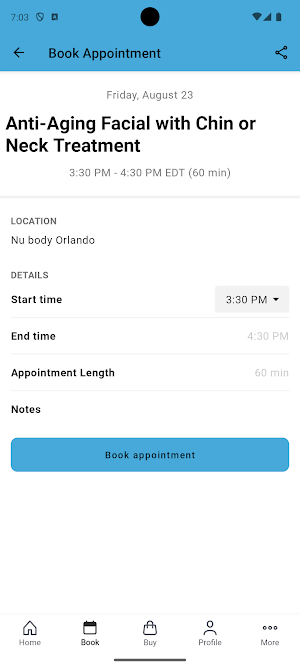 Nu Body Orlando Screenshot 2