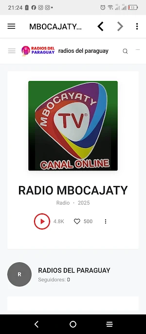 RADIO MBOCAJATY TV Screenshot 3