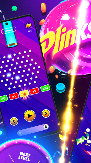 Plinkster: Lucky Fall Screenshot 1