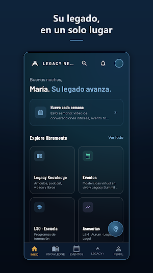 Legacy Network Screenshot 2