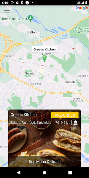 Greens Kitchen Screenshot 1