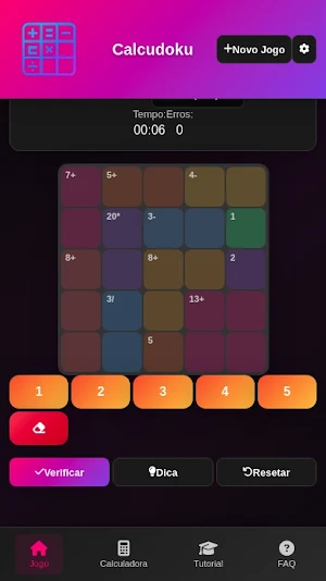 Calcudoku Screenshot 0