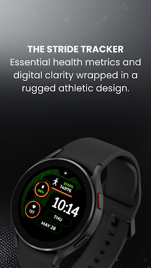 EXD203: Sporty Watch Face Screenshot 1