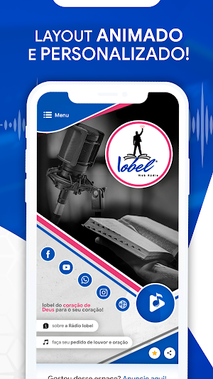 Iobel Web Rádio Screenshot 3