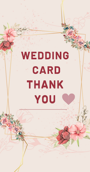 Wedding Card Thank You Screenshot 1
