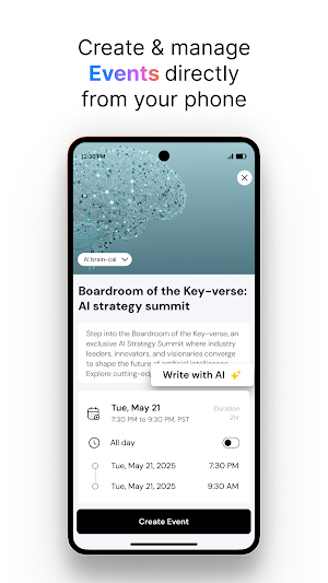 Key: Professional Networking Screenshot 1