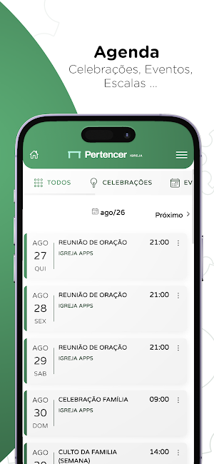 PERTENCER IGREJA Screenshot 3