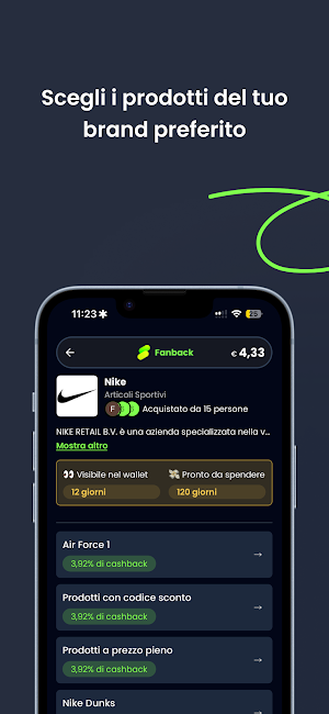 Fanback Screenshot 1