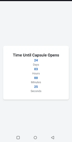 Time capsule Screenshot 2