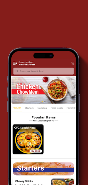 Central Food Corner Screenshot 2