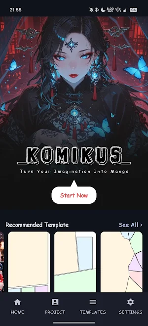 Komikus: Comic & Manga Maker Screenshot 0