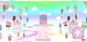 rainbow ice cream collecting Screenshot 0