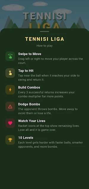 Tennisi Liga Screenshot 2