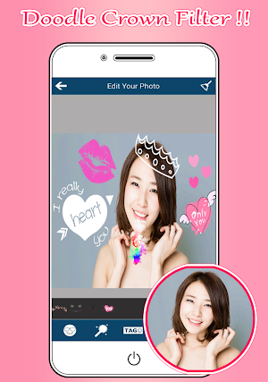 Butterfly Crown Heart Crown Fi Screenshot 1