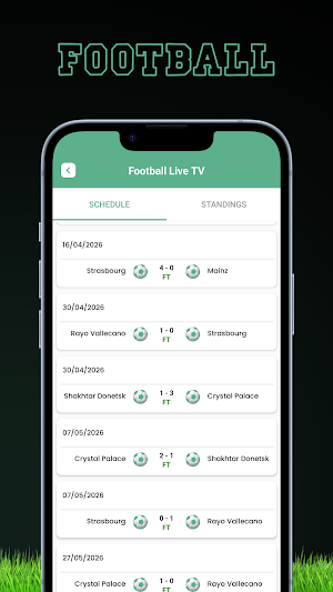 Football Live Score - Soccer Screenshot 1