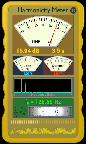 Harmonicity Meter Screenshot 0