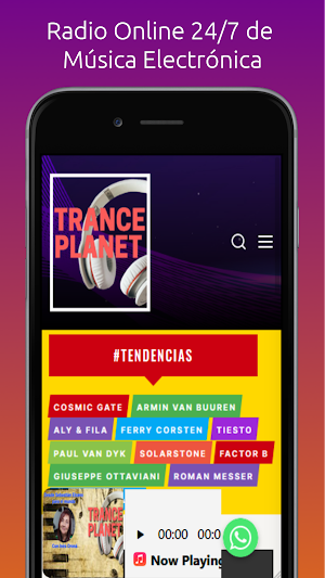 Trance Planet Screenshot 1
