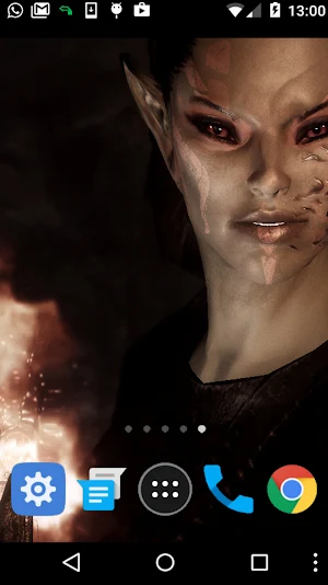 dark fairy wallpaper Screenshot 1
