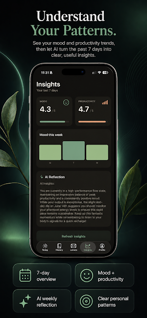 Journal, Daily Diary: ClearDay Screenshot 1
