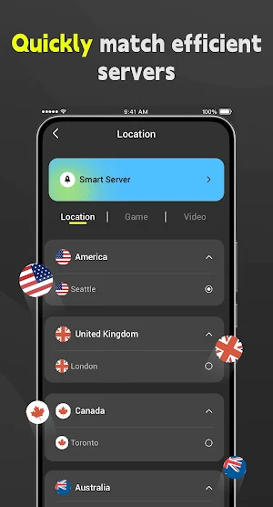 Kash VPN - IP Surfing Screenshot 2