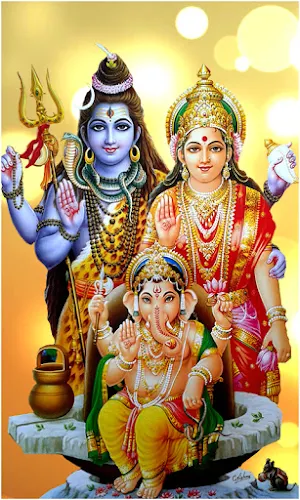 God Shiva Parvathi Wallpapers Screenshot 1