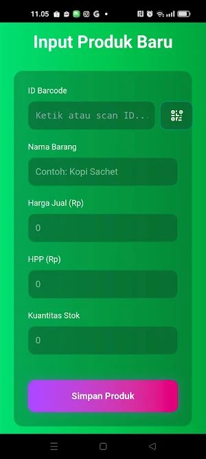 Smart UMKM Application Screenshot 2