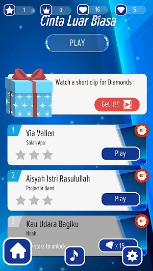 Piano Tiles Lagu Indonesia Screenshot 0