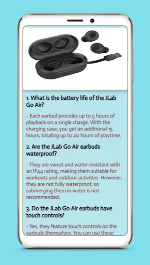 jlab go air guide Screenshot 3